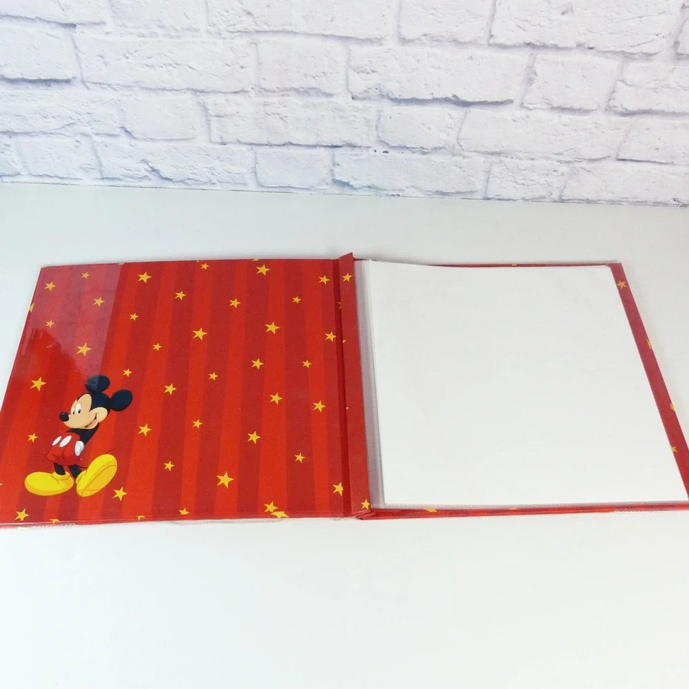 2003 3D Disney Mickey Mouse 12x12 Scrapbook Album Sandylion NO Box NO Stickers